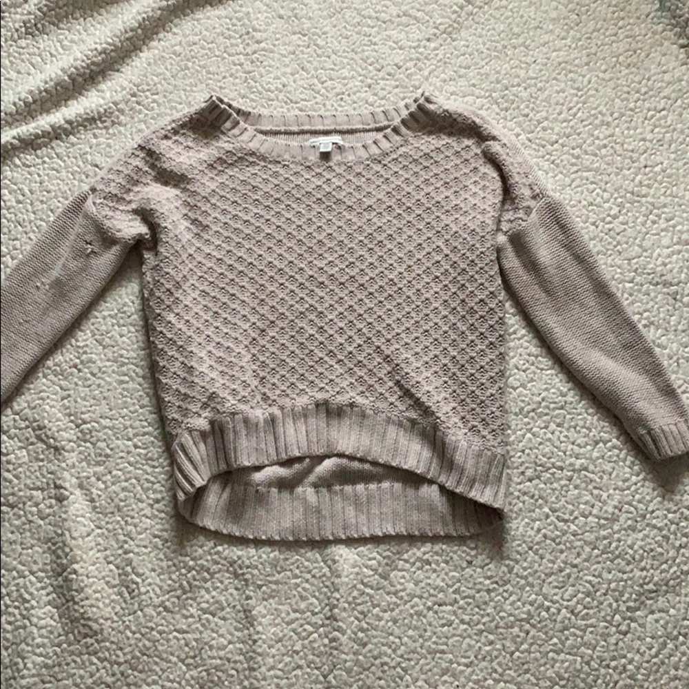 Cream sweater